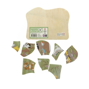 Træ puslespil fra Nohro ApS (str. 23 x 17 cm)