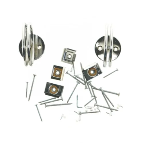 Vægophængt håndklædeholder eller lign. (str. 13 x 9 x 6 cm)