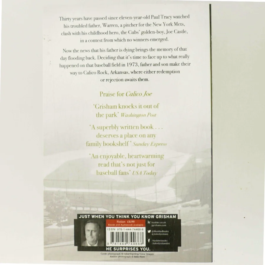Calico Joe af John Grisham (Bog)