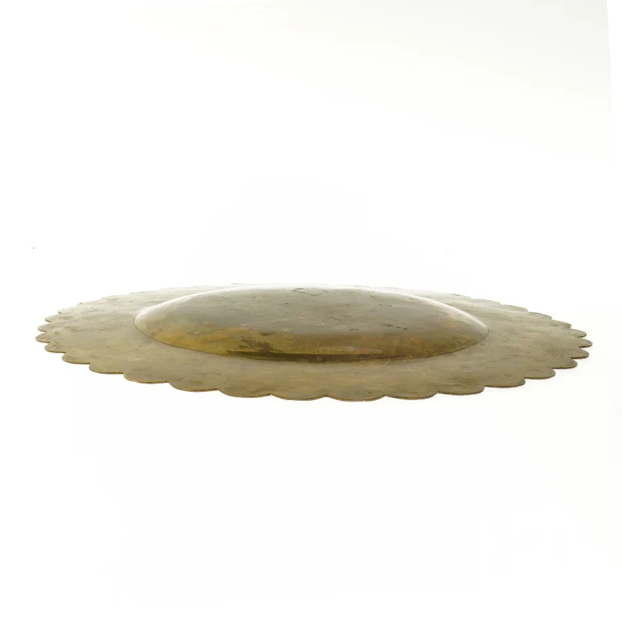 Dekorativt messingfad (str. Ø 36 cm)