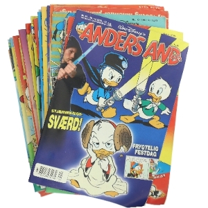 Samling af Anders And-blade fra Walt Disney (Bog)