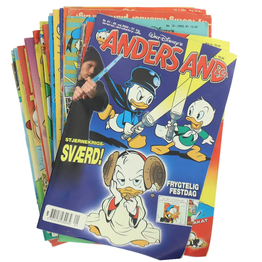 Samling af Anders And-blade fra Walt Disney (Bog)