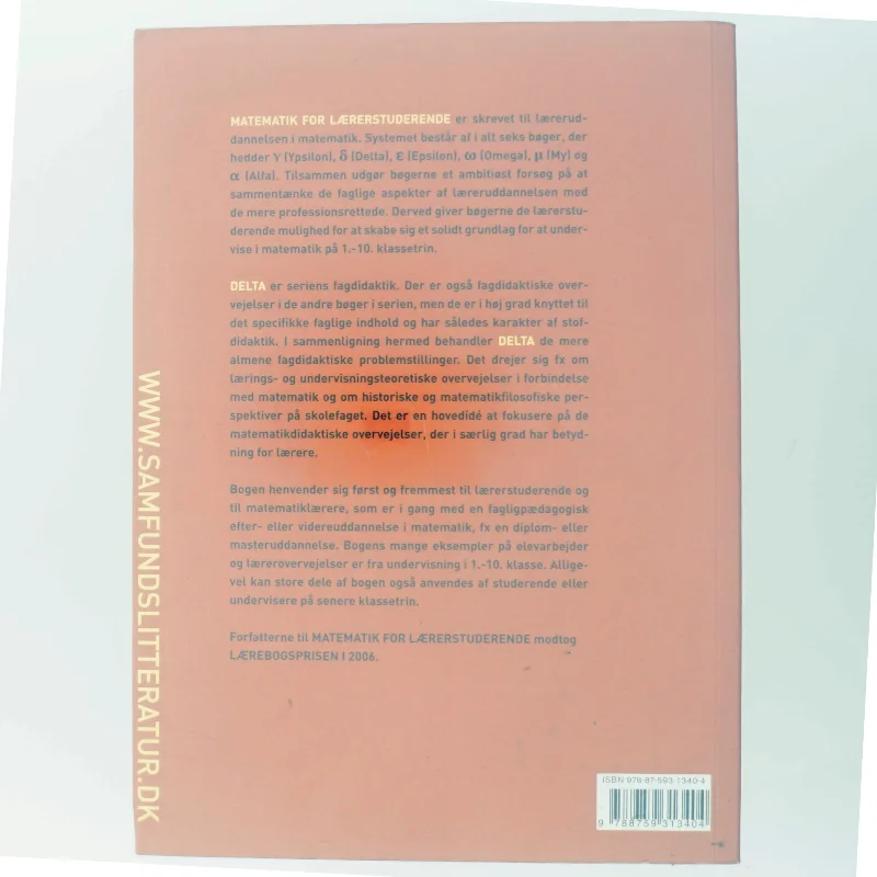 Matematik for lærerstuderende : delta 2.0 : fagdidaktik, 1.-10. klasse af Jeppe Skott (Bog)
