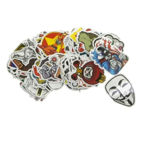 Stickerpakke i forskellige designs