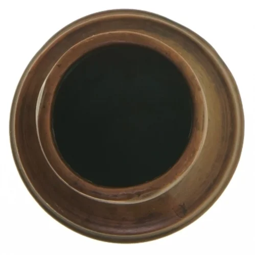 Vase i kobber (str. 12 cm)