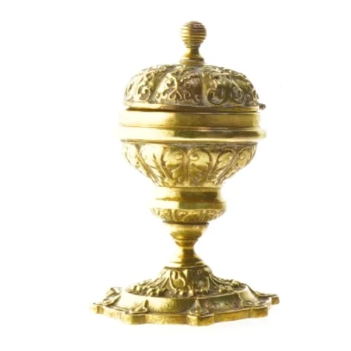 Dekorativ skål med låg (str. 11 cm)