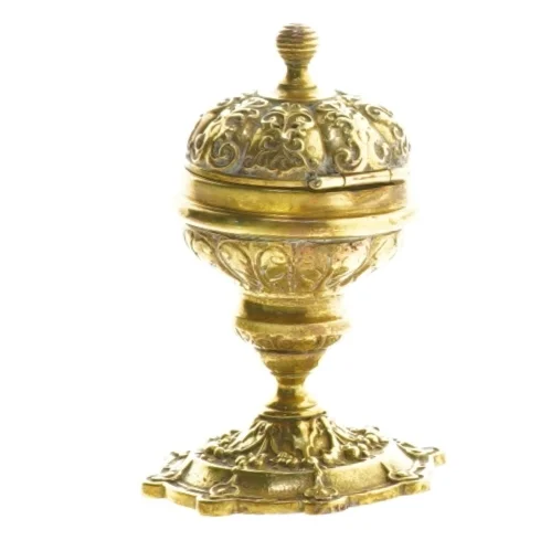 Dekorativ skål med låg (str. 11 cm)