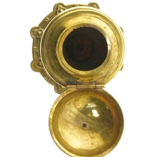 Dekorativ skål med låg (str. 11 cm)