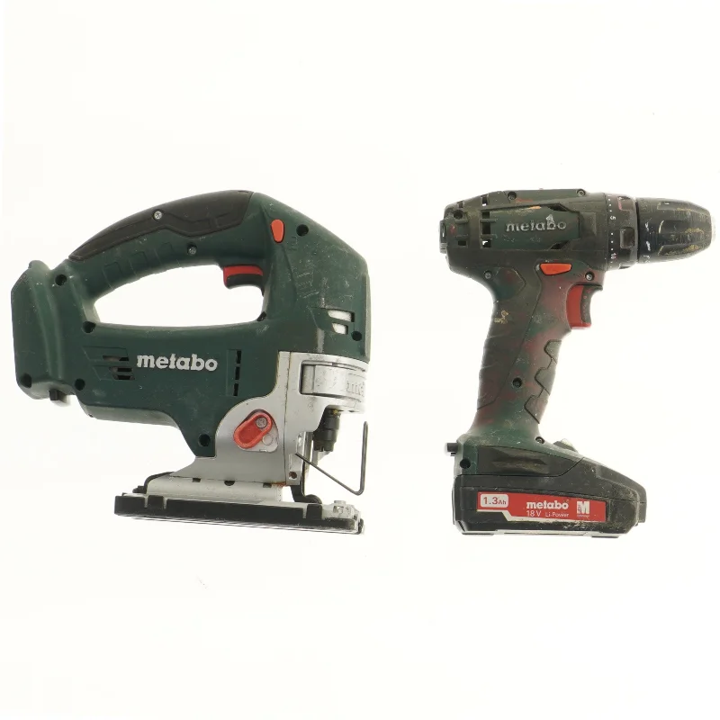 Metabo stiksav og skruemaskine sæt fra Metabo (str. 23x22 cm)