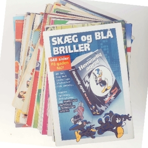 Samling af Anders And-blade fra Disney