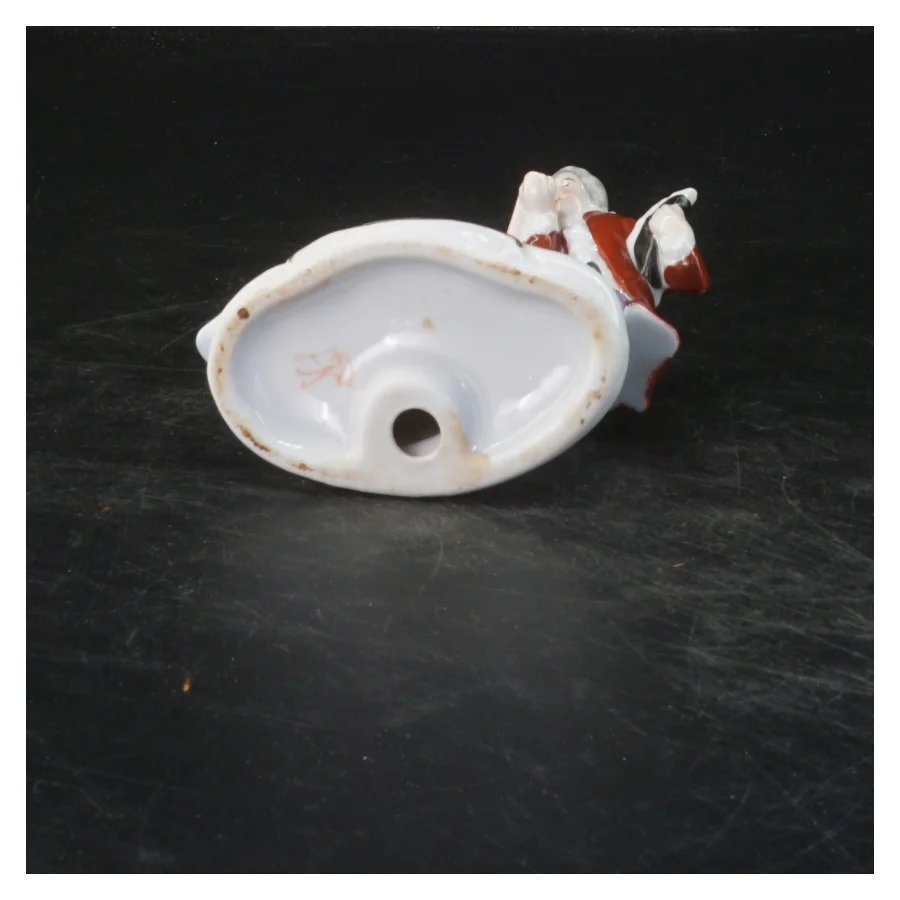 Porcelænsfigur af par (str. 12x8 cm)