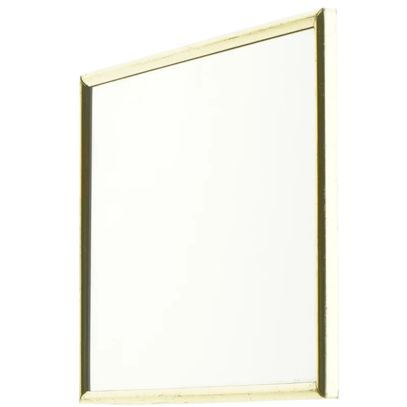 Spejl med guldramme (str. 17,5 x 23,5 cm)