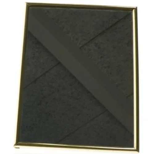 Spejl med guldramme (str. 17,5 x 23,5 cm)