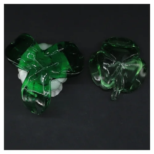 Glas lysestager (str. 7 cm)