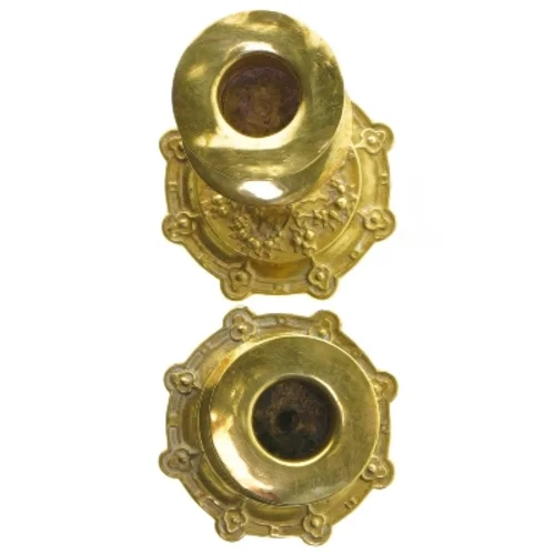 Guldlysestager, sæt af 16 cm (str. 16 cm)