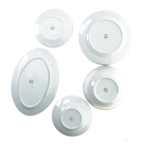 Tallerkener og fad fra Royal Porcelæn 24 K Guld (str. Blandet)