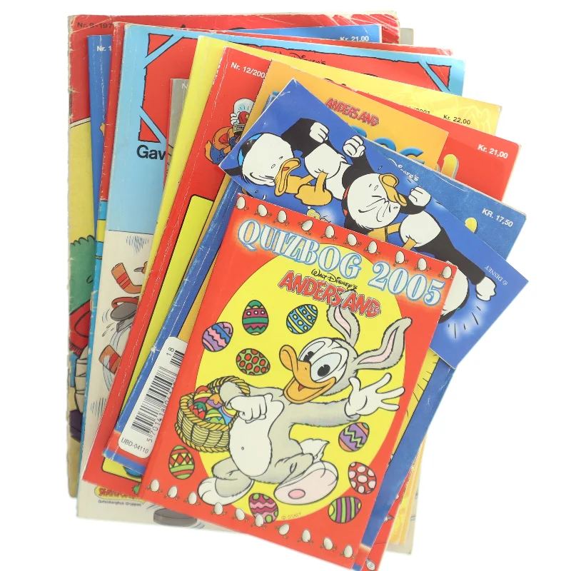 Samling af Anders And blade fra Disney (Bog)