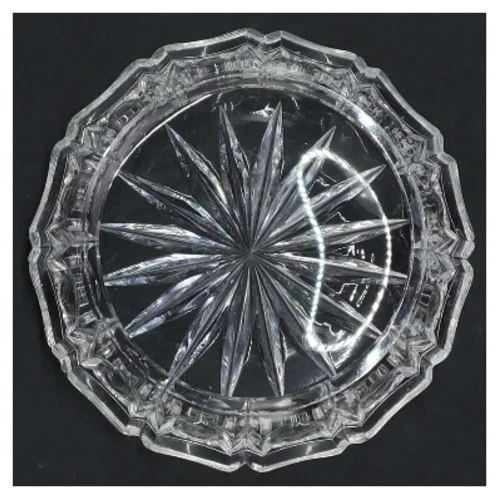 Glas krukke med låg (str. Ø 11 cm)