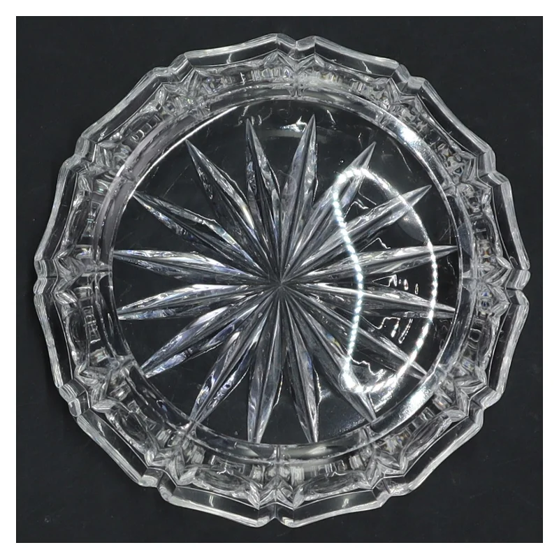 Glas krukke med låg (str. Ø 11 cm)