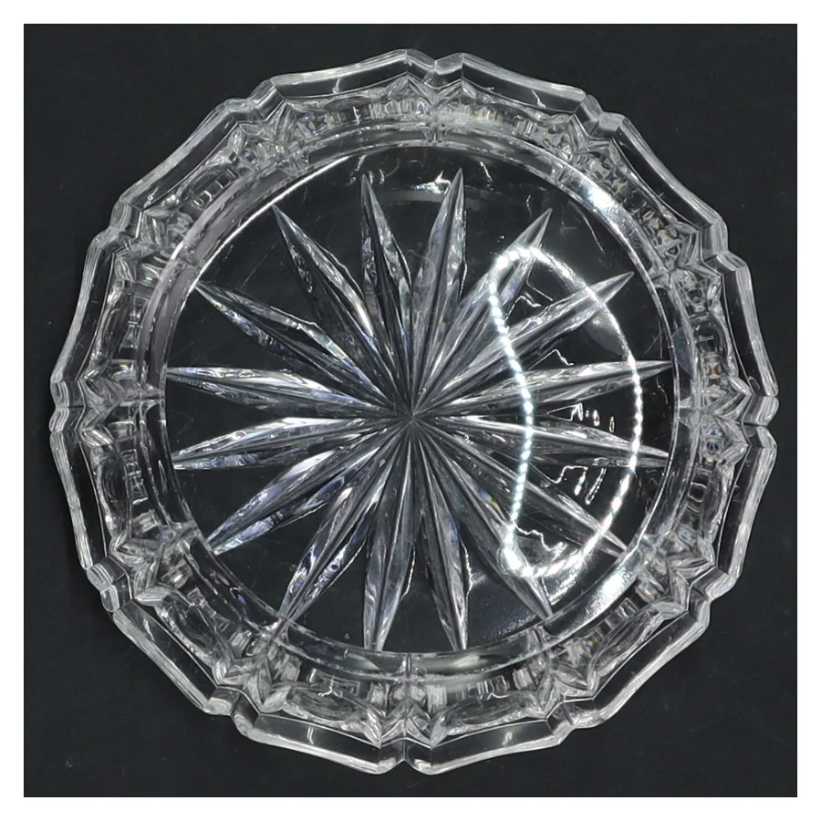 Glas krukke med låg (str. Ø 11 cm)