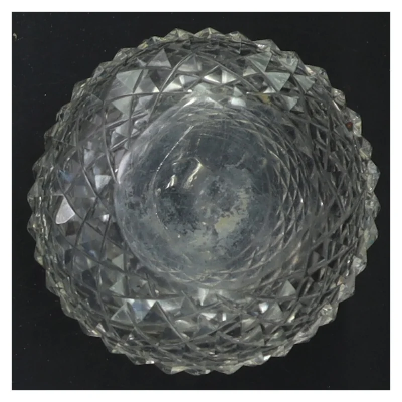 Glaskaraffel med prop (str. 12 cm)