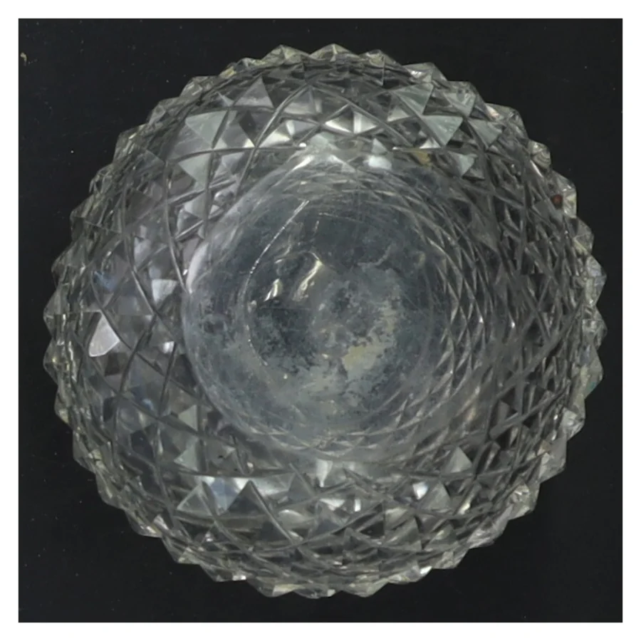 Glaskaraffel med prop (str. 12 cm)