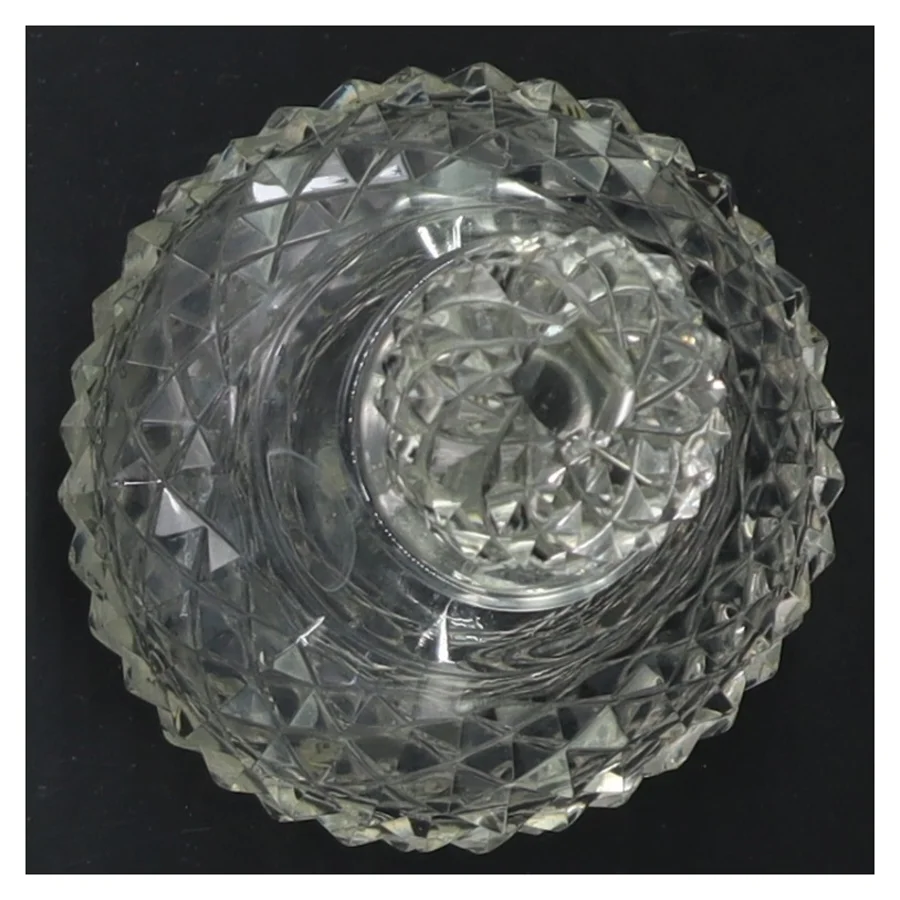 Glaskaraffel med prop (str. 12 cm)