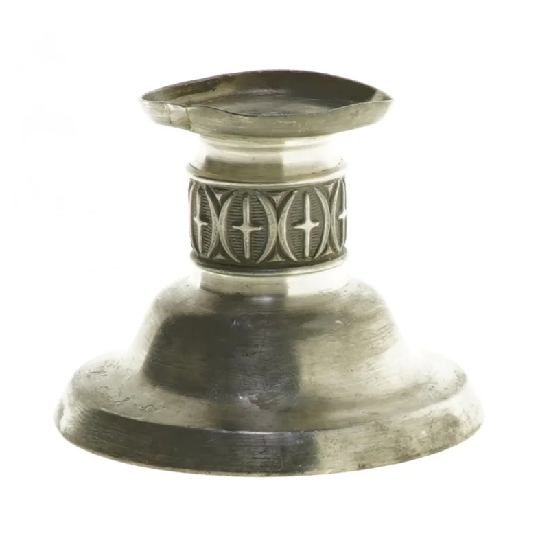 Lysestage i metal (str. 7 cm)