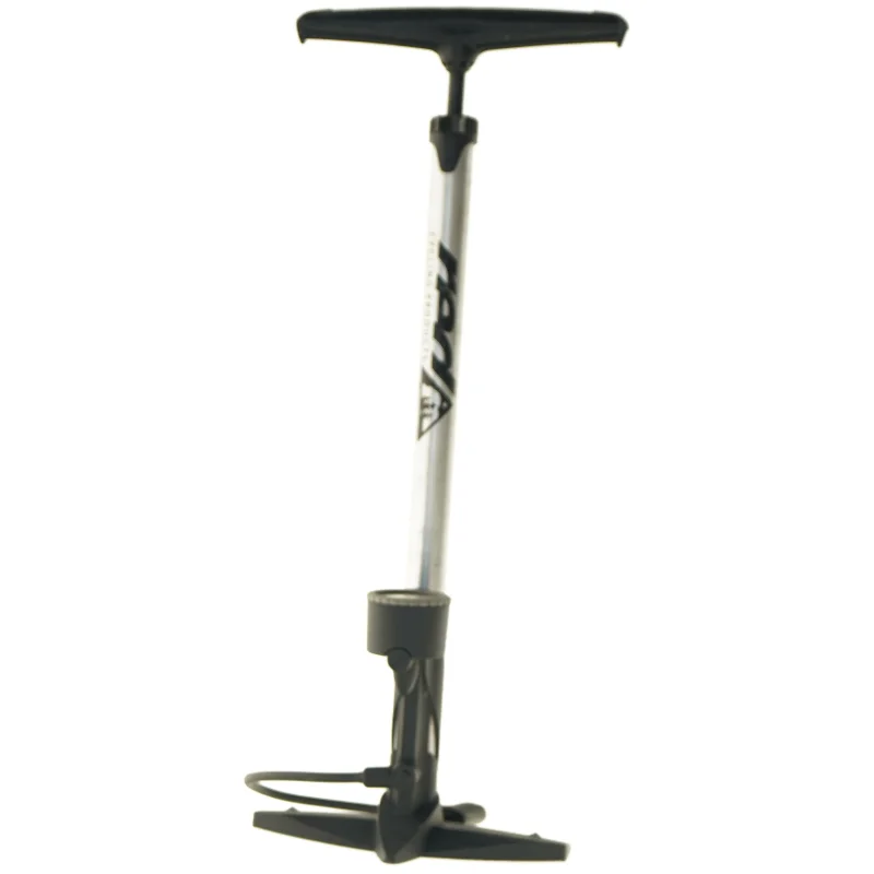 Cykelpumpe med trykmåler (str. 62x24 cm)