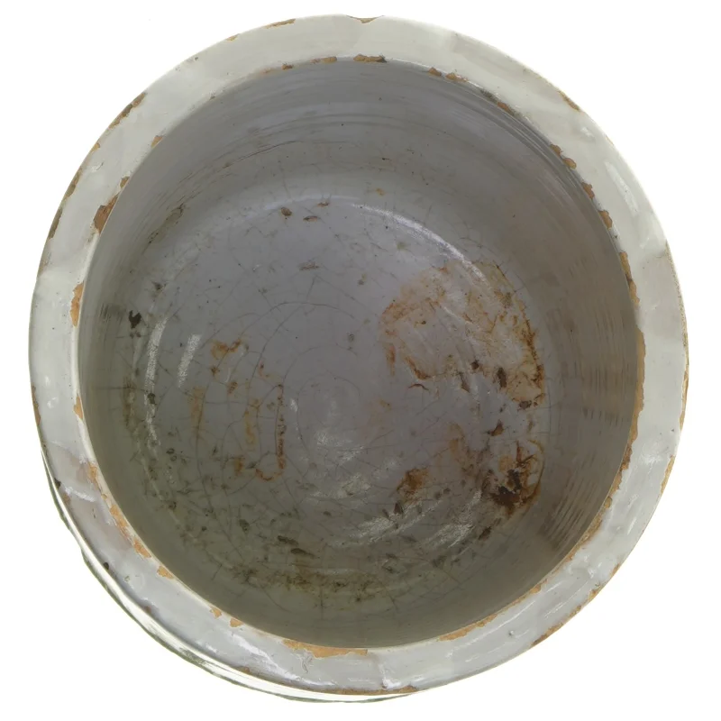 Håndmalet blomsterpotte (str. 17,5 cm)