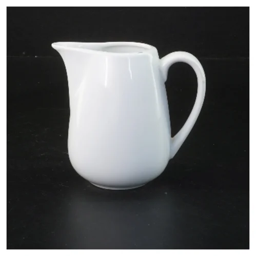 Hvid keramisk kande fra Tognana (str. 10 cm)