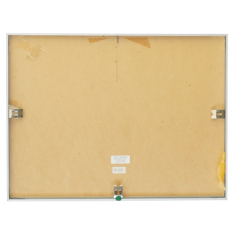 Landskabsmaleri i ramme (str. 41x31 cm)