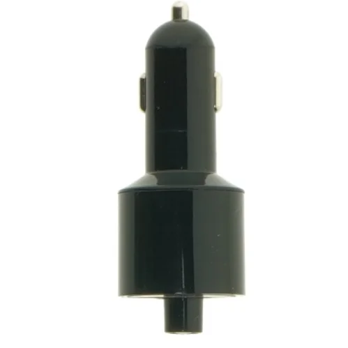 Biloplader med dobbelt USB-port fra Mobiline (str. 9 cm)