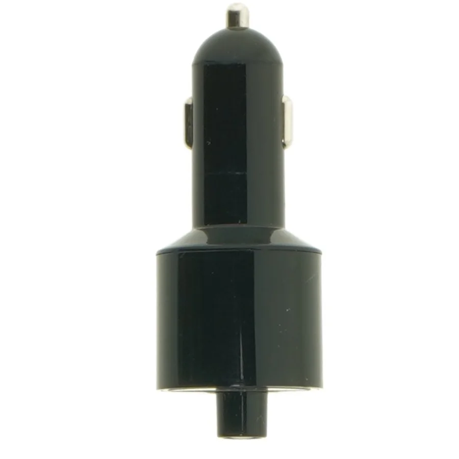 Biloplader med dobbelt USB-port fra Mobiline (str. 9 cm)