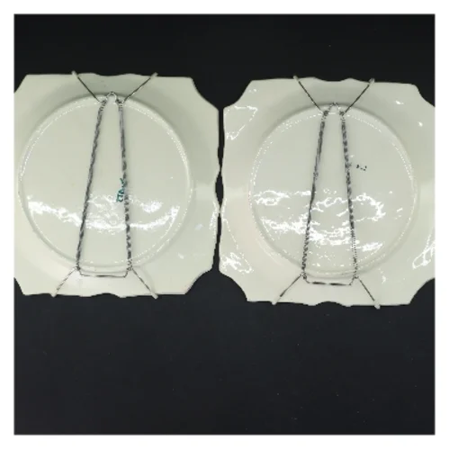 Dekorative vægplatter med blomsterdesign (str. 20,5x20,5 cm)