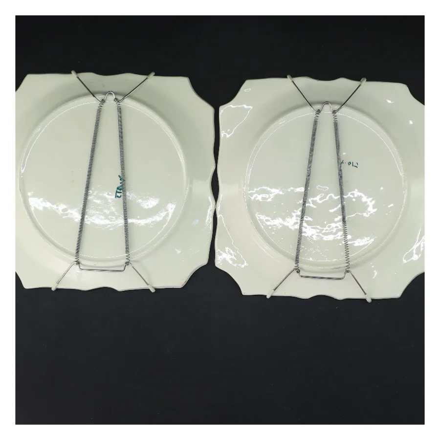 Dekorative vægplatter med blomsterdesign (str. 20,5x20,5 cm)