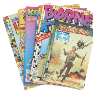 Blandet Udvalg af Magasiner (Bog)