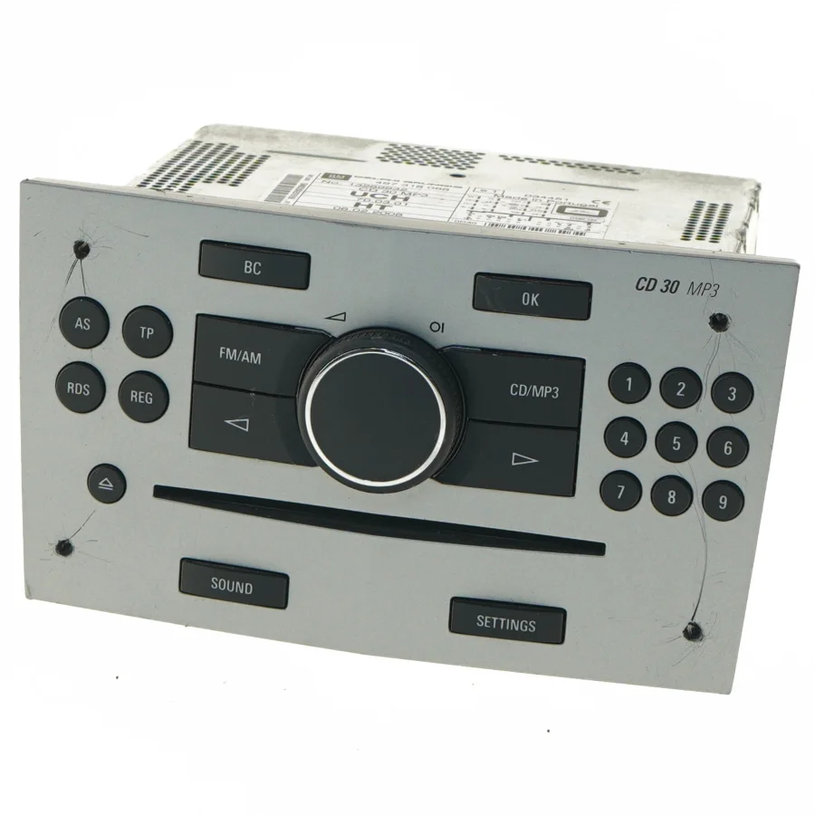 Bilradio CD/MP3 afspiller fra Delphi Grundig (str. 22x21 cm)