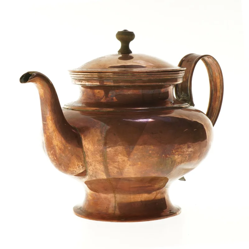 Kobber tekande (str. Ø 16x18 cm)