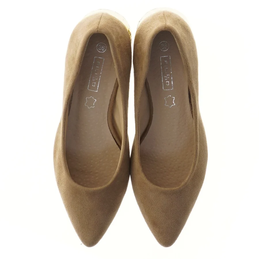 beige pumps fra Filippo – model DP2101/21 BE (str. 36 )