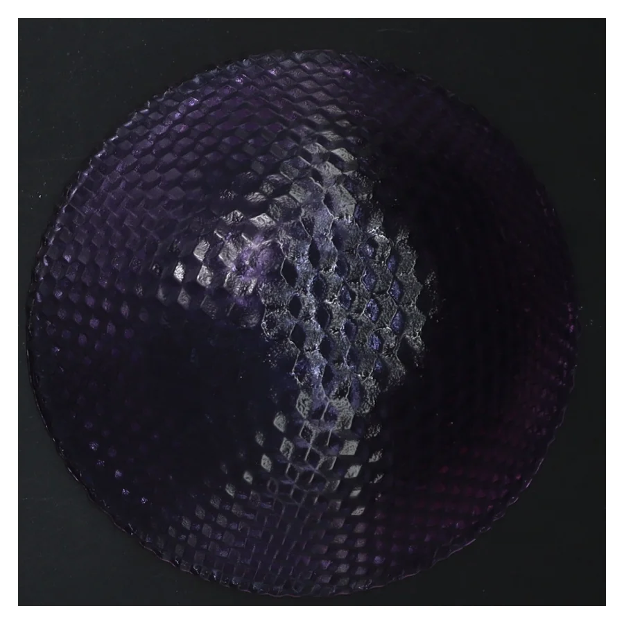 Glasfarvet skål (str. Ø 13x6,5 cm)