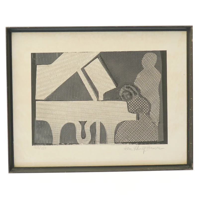 Grafisk tryk af Dan Sterup Hansen (str. 39,5x31 cm)