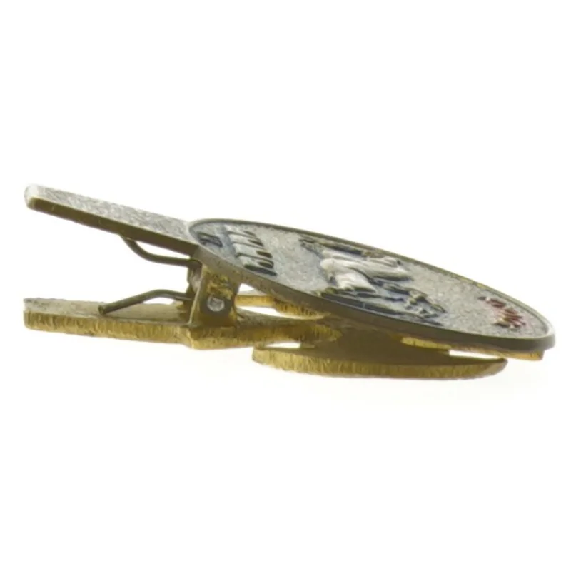 Metalklip med dekoration (str. 8,5 cm)