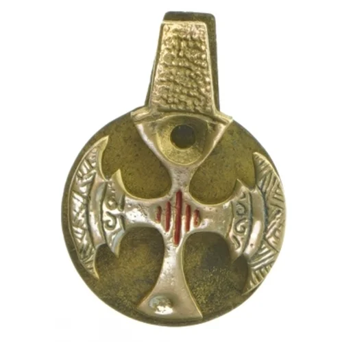 Metalklip med dekoration (str. 8,5 cm)