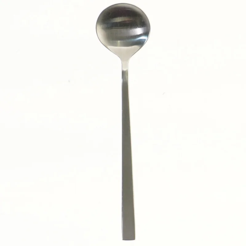 Ske i rustfrit stål (str. 24 cm)