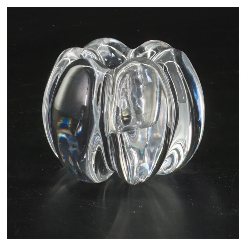 Glas lysestage (str. Ø 7 cm)