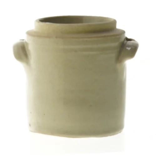 Lille keramik krukke (str. 8,5 cm)
