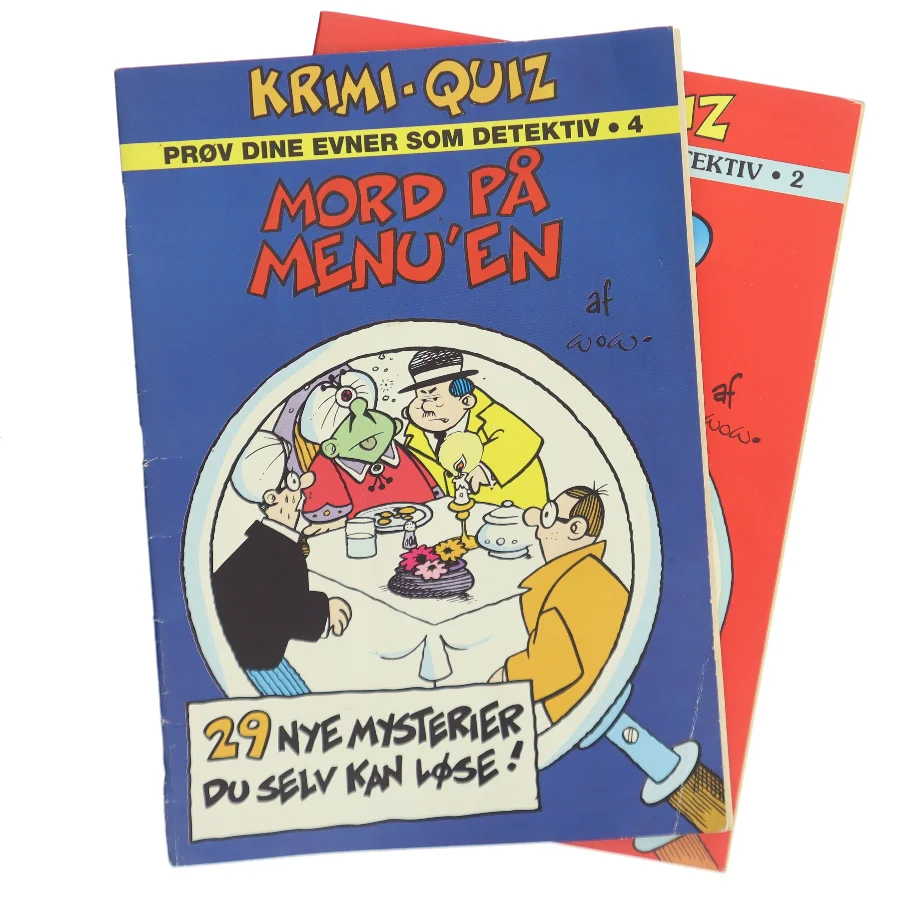 Mord på Menu'en af Wumo (Bog)