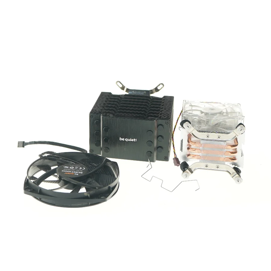 CPU køler med blæser fra Be Quiet (str. 16x13,5 cm)