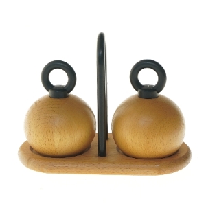 Salt- og pebersæt i træ (str. 21 cm) fra Bodum